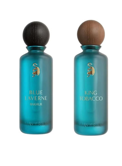 COMBO OF LAVERNE BLUE INCENSE & KING TOBACCO 200ml PERFUME SPRAY